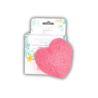 Afbeelding van Lady Green Sponge for face rose 1 stuks