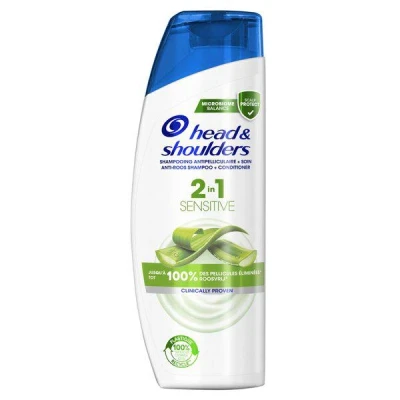 Afbeelding van 6x Head &amp; Shoulders Anti Roos 2 in 1 Shampoo Sensitive 270ml