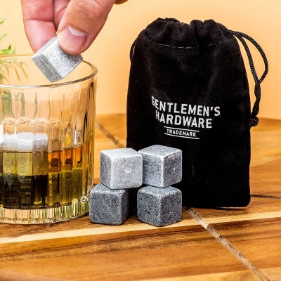Afbeelding van Whisky Chillers Ijsblokjes (set van 6) Gentlemans Hardware