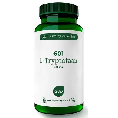 Afbeelding van 2x AOV 601 L tryptofaan 60 vegacapsules