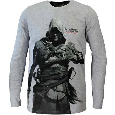Afbeelding van Assassins Creed Black Flag Longsleeve Grijs