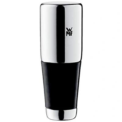 Afbeelding van WMF Vino Wijn /Flessensluiting, Gegoten Metaal, Silicone, Hoogte 8 cm, Zilver/Zwart