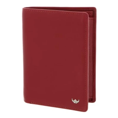 Afbeelding van Golden Head Dublin Billfold Coin Wallet Red