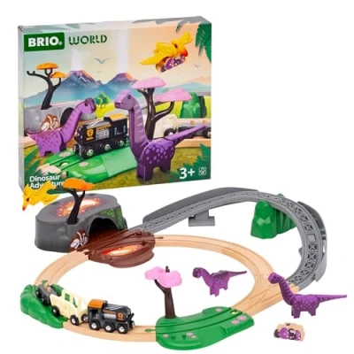 Afbeelding van Brio World Dinosaur Adventure Set