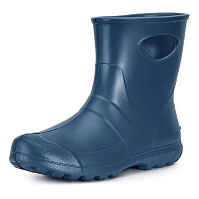 Afbeelding van Ladeheid Heren Regenlaarzen Gevoerd en Waterdicht Vederlicht EVA LA LMG 751 GardenMen Zilver 44