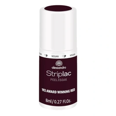 Afbeelding van Alessandro Striplac Peel or Soak 192 Award Winning Red Gellak Beautytasting