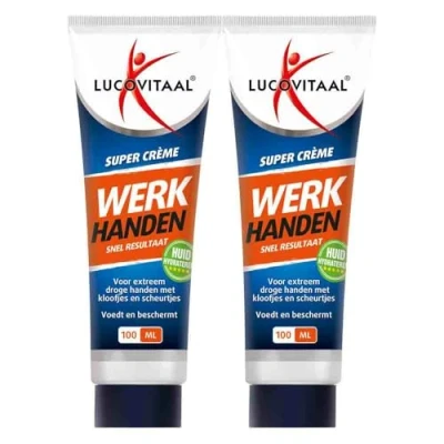 Afbeelding van 2x Lucovitaal Werkhanden crème 100 ml