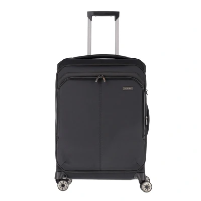 Afbeelding van Travelite Priima 4w Trolley M Exp. black Zachte koffer