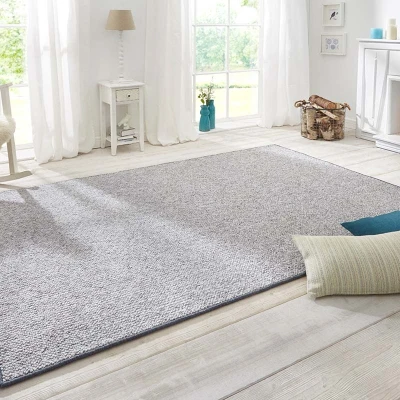 Afbeelding van Tapijt/Vloerkleed Wol optiek Grijs 200x300 Cm