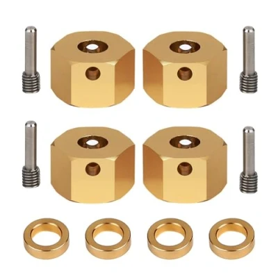 Afbeelding van INJORA RC Hex Adapter 12mm 4pcs Bestuurder voor 1/10 Crawler Axial SCX10 III AXI03007 (9mm)