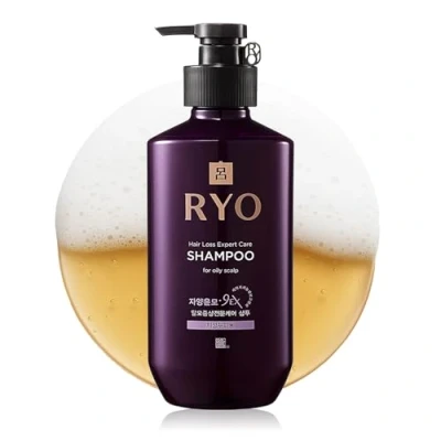 Afbeelding van Ryo e Korean Jayang Shampoo voor Oily Scalp Purple 400ml door