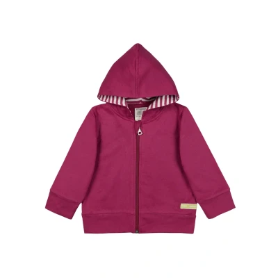 Afbeelding van loud + proud Sweater met rits voor kinderen, Maat: 74/80, Orchid