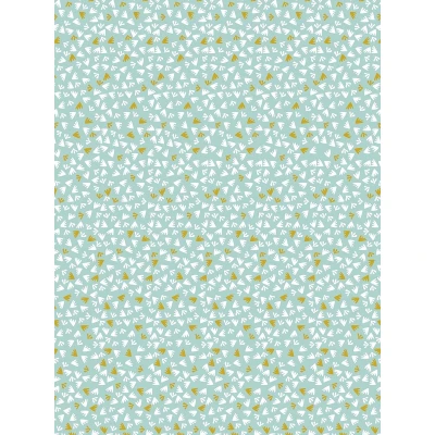 Afbeelding van Decopatch papier met motief blauwgroen