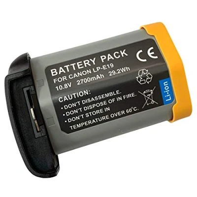 Afbeelding van XITAIAN 10.8V 2700mAh 29.2Wh LP E19 Vervangende laptop batterij voor Canon EOS 1DX, 1DX Mark 2, 1D III, 1Ds IV, Mark4, C, 1D,
