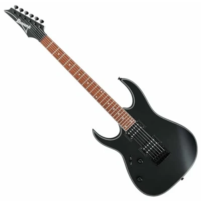 Afbeelding van Ibanez RG421EXL Black Flat linkshandige elektrische gitaar
