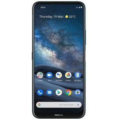 Afbeelding van Case2go Screenprotector voor Nokia 8.3 5G (2020) Tempered Glass Case Friendly Transparant