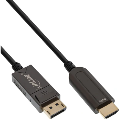 Afbeelding van InLine Videokabel DisplayPort mannelijk naar HDMI (10 m, DisplayPort),