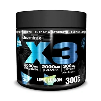 Afbeelding van X3 Pre Workout 30servings Lemon Lime