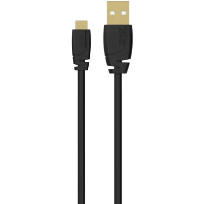 Afbeelding van Sinox SOI04903 USB kabel 2.0 3 m Micro B A Zwart