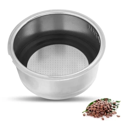 Afbeelding van Herbruikbare koffiefilter, roestvrijstalen koffiefiltermand Meshfilter Esspesso koffiemachine vervangende accessoires(#2)
