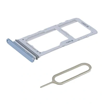 Afbeelding van MMOBIEL Sim Tray Kaart Houder Nano Slot Compatibel met Samsung Galaxy S20+ / 5G S20 Ultra (Cosmic Blue/Blauw)