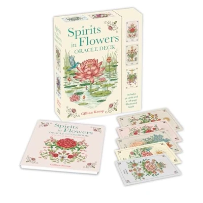 Afbeelding van Spirits in Flowers Oracle Deck: Includes 52 cards and a 128 page illustrated book