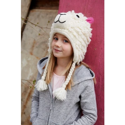 Afbeelding van Pachamama Kindermuts Schaap Fair Trade
