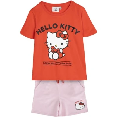Afbeelding van Kledingset Hello Kitty Rood Maat 5 Jaar