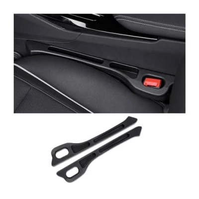 Afbeelding van 2 Stuks Autostoel Gap Filler voor BMW 6 Series GT 2018 2024, Seat Accessoires,A Black