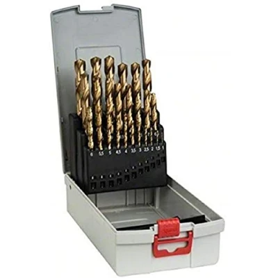 Afbeelding van Bosch Accessoires 25 delige ProBox metaalborenset HSS TiN (titanium coating) 113 mm 25st 2608587019