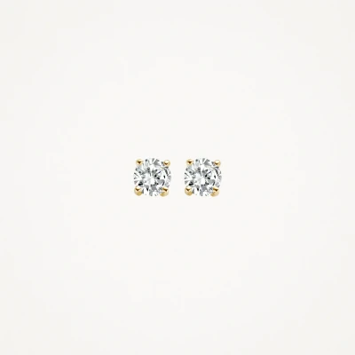 Afbeelding van Blush Oorbellen 7053YZI Geel Goud (14Krt.) met Zirconia