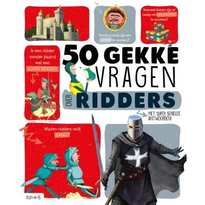 Afbeelding van 50 gekke vragen over ridders