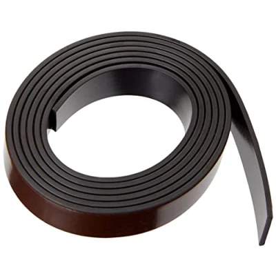 Afbeelding van Magneet Expert® 12,7 mm breed x 1,5 dik magneetband met premium zelfklevend polariteit B (1 m lengte)