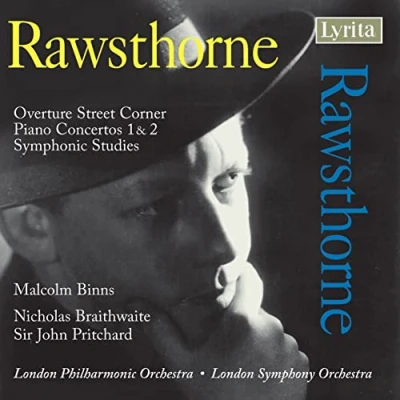 Afbeelding van Malcolm Binns, London Philharmonic Orchestra, Sir John Pritchard Rawsthorne: Overture Street Corner/Piano Concertos 1 &amp; 2 (CD)