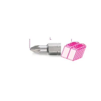 Afbeelding van Beta Bits voor Pozidriv® Supadriv® kruiskopschroeven 861PZ/C 4 008610365