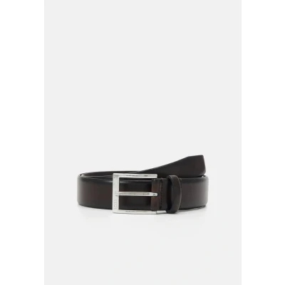 Afbeelding van BOSS Elloy Riem, Heren, Maat: 115, Dark brown