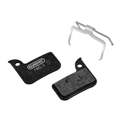 Afbeelding van Elvedes Schijfremblokset Metalic Carbon Red Race (25