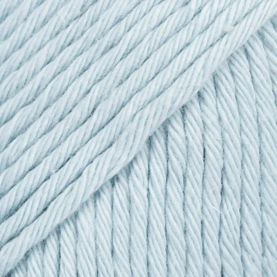 Afbeelding van DROPS Paris Uni Colour 29 ijsblauw Katoen Garen