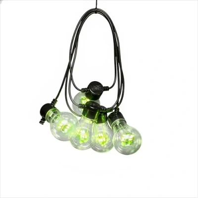 Afbeelding van Konstsmide 2381 500 Party lichtketting Buiten werkt op het lichtnet Aantal lampen 10 LED RGB Verlichte lengte: 4.5 m Kleurwissel