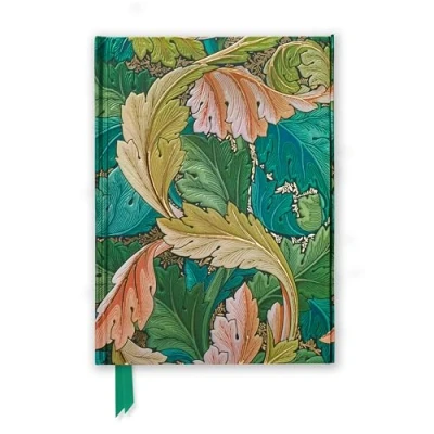 Afbeelding van William Morris: Acanthus (Foiled Journal): Unser hochwertiges, liniertes Blankbook mit festem, künstlerisch geprägtem Einband und Magnetverschluss: 62
