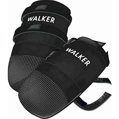 Afbeelding van Trixie Walker Care Beschermschoenen Zwart 2 Stuks L 18X9 CM (366027)