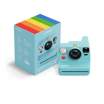 Afbeelding van Polaroid NOW+ Generatie 3 Instant Camera Bluetooth Connected Arctisch Blauw (9163)