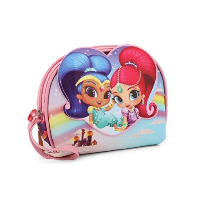 Afbeelding van Nickelodeon Shimmer and Shine Toilettas Make up tas Cosmetia tasje 20cm.