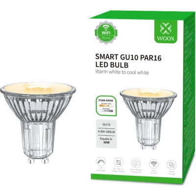 Afbeelding van Woox R5143 Slimme LED spot helder GU10 / WiFi