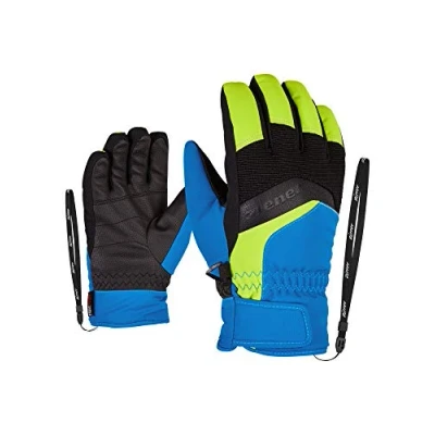 Afbeelding van Ziener Jongens LABINO AS(R) handschoen junior skihandschoenen/wintersport waterdicht, ademend, Perzisch blauw, 7.5