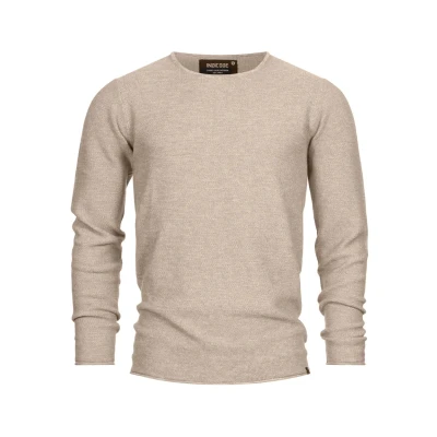 Afbeelding van Indicode Jeans Loakim Trui, Heren, Maat: Small, Cornstalk