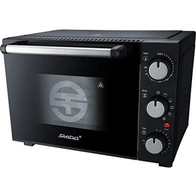 Afbeelding van Steba KBM19 vrijstaande Grill bakoven 19 Liter 1400 Watt timer Zwart