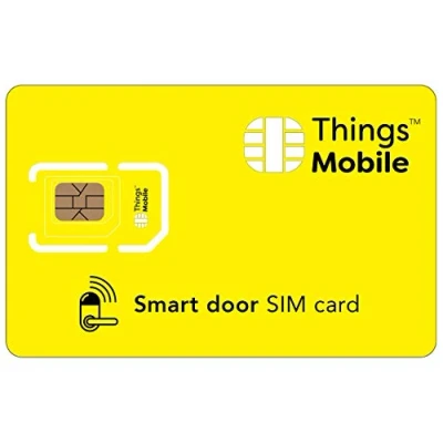 Afbeelding van Simkaart voor poortopener, Things Mobile met wereldwijde dekking en GSM/2G/3G/4G LTE multi operatornetwerk, zonder vaste kosten, vervaldatum concurrerende incl. 10 tegoed