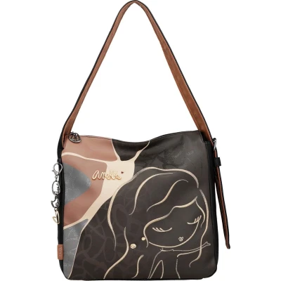 Afbeelding van Anekke Schoudertas Shopper Dreamverse Heartbeat Short Handle Shoulder Bag Multicolor Veelkleurig