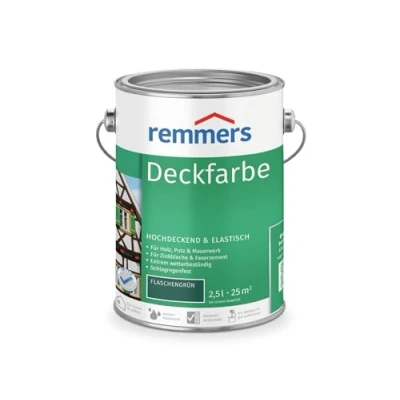 Afbeelding van Remmers Tuinhuis Beits Color 2,5L Flessengroen